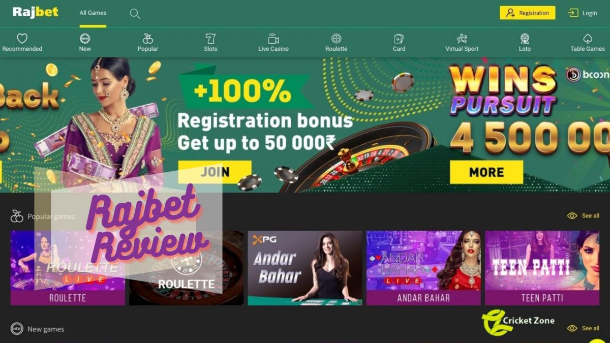 Rajbet casino review