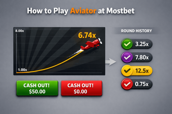 How to Play Aviator at Mostbet