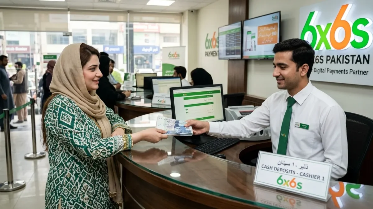 Pakistani Rupee Deposits at Six6s Pakistan 