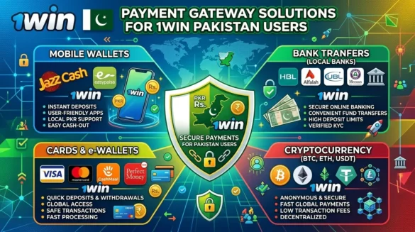 Payment Gateway Solutions for 1Win Pakistan Users